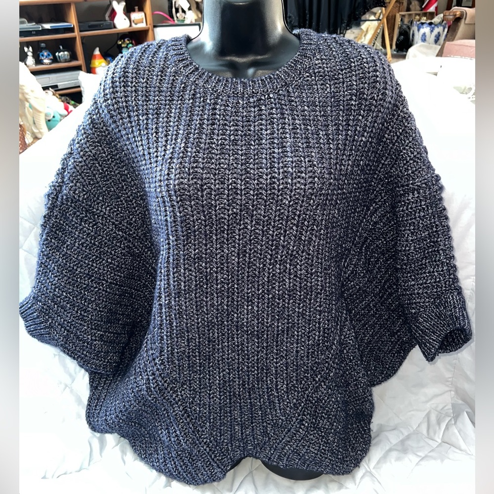 Victoria’s Secret Batwing Wool Blend Poncho